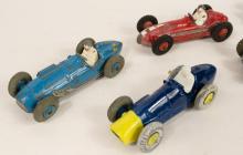 FIVE DINKY TOYS HOT RODS