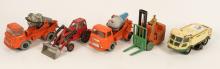 FIVE DINKY TOYS WORK VEHICLES