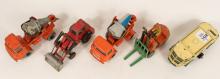 FIVE DINKY TOYS WORK VEHICLES