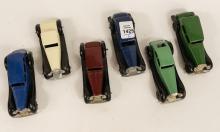 SIX DINKY TOYS ROLLS-ROYCE CARS