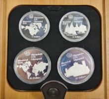 SET CANADIAN OLYMPIC COINS