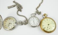 3 POCKET WATCHES