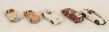 FIVE DINKY TOYS CONVERTIBLES