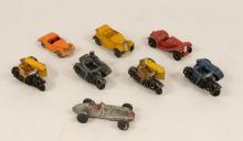 EIGHT MINIATURE DINKY TOYS