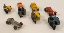 EIGHT MINIATURE DINKY TOYS