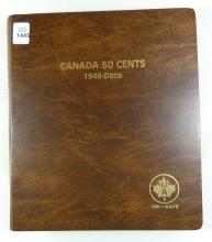 COLLECTION CANADIAN 50-CENT COINS