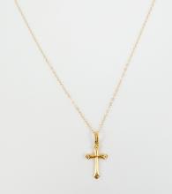 "CROSS" PENDANT & CHAIN