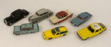 SEVEN DINKY TOYS CARS