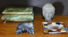 CARVED STONE ITEMS