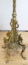 VINTAGE BRASS FLOOR LAMP