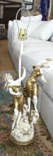 LARGE FIGURAL TABLE LAMP