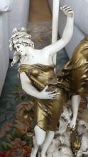 LARGE FIGURAL TABLE LAMP