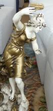 LARGE FIGURAL TABLE LAMP