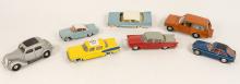 SEVEN DINKY TOYS CARS