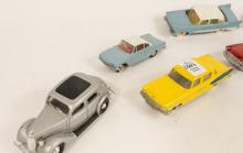 SEVEN DINKY TOYS CARS