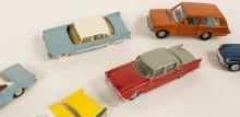 SEVEN DINKY TOYS CARS