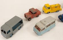 SIX DINKY TOYS TRUCKS