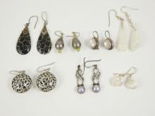 7 PAIRS EARRINGS