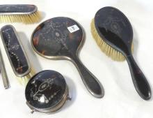 ART DECO STERLING TOILETTE SET