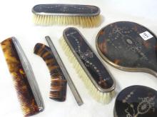 ART DECO STERLING TOILETTE SET