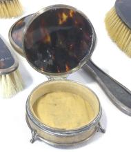 ART DECO STERLING TOILETTE SET