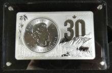 CANADIAN COMMEMORATIVE SILVER - no tax