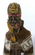 AFRICAN "WITCH DOCTOR" CARVING