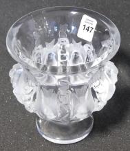 LALIQUE CRYSTAL VASE