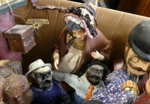 CARVINGS AND ARTISAN DOLLS