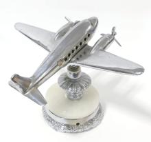 CHROME "AIRPLANE" LAMP