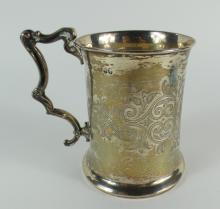 VICTORIAN SILVER MUG