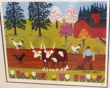 LIMITED EDITION PRINT AFTER MAUD LEWIS