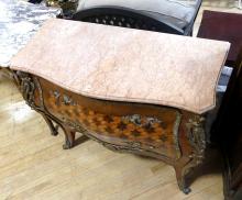 LOUIS XV STYLE BOMBE COMMODE