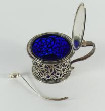 ENGLISH STERLING COVERED POT