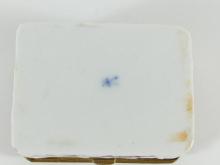 EARLY GERMAN PORCELAIN BOX