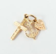 2 GOLD CHARMS