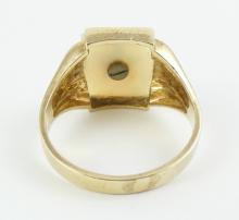 MEN'S UNIQUE GOLD RING