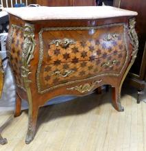 LOUIS XV STYLE BOMBE COMMODE