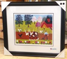 LIMITED EDITION PRINT AFTER MAUD LEWIS