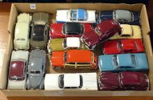 FIFTEEN DIE-CAST CAR MODELS