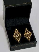 ITALIAN GOLD EARRINGS