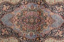 MACHINE MADE SILK RUG