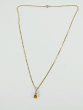 GOLD PENDANT NECKLACE