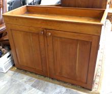 ANTIQUE PINE DRY SINK