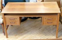 DANISH TEAK COMPUTER DESK