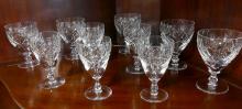 EDINBURGH AND LEITH "GLENSHEE" CRYSTAL STEMWARE