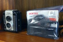 FOUR VINTAGE CAMERAS