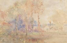 C.J. COLLINGS WATERCOLOUR