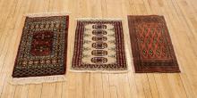 THREE BOKHARA MATS