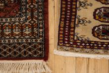 THREE BOKHARA MATS